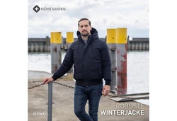 Höhenhorn Alpwall Herren Winter Jacke Dunkelblau/Schwarz/Grau
