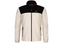 Hhenhorn Fleecejacke Badus Herren Beige/Rot/Dunkelrot