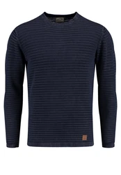 Key Largo Pullover MST MANUEL Dunkelblau/Blau/Hellblau