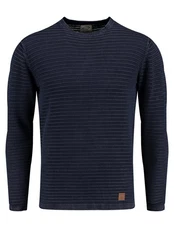 Key Largo Pullover MST MANUEL Dunkelblau/Blau/Hellblau