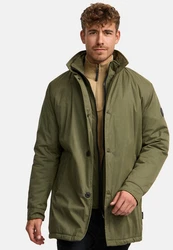 Indicode Kurzmantel INOklaho Dunkelgrün/Grün/Khaki
