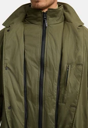 Indicode Kurzmantel INOklaho Dunkelgrün/Grün/Khaki