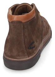 camel active Sneaker Schnürboots High Top Braun/Dunkelbraun