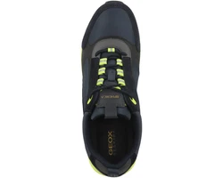 Geox Spherica Herrenschuh Grün/Dunkelblau/Gelb/Schwarz/Hellblau