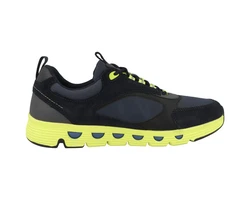 Geox Spherica Herrenschuh Grün/Dunkelblau/Gelb/Schwarz/Hellblau