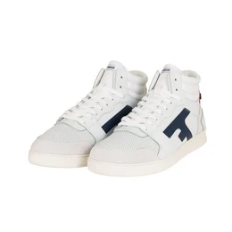 Hazel Mid Leather Suede Sneaker