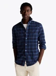 Tommy Hilfiger Langarmhemd Brushed Easy Check RF Shirt mehrfarbig/aegean sea multi