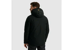 PME LEGEND Outdoorjacke Semi long jacket STEARPACKER Schwarz