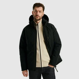 Outdoorjacke Semi long jacket STEARPACKER Ottoman mit Kapuze