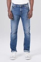 Miracle of Denim 5-Pocket Jeans Cornell Regular (1-tlg) Weiß/Blau/Creme/Schwarz