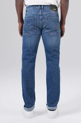 Miracle of Denim 5-Pocket Jeans Cornell Regular (1-tlg) Weiß/Blau/Creme/Schwarz