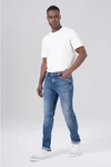 Miracle of Denim 5-Pocket Jeans Cornell Regular (1-tlg) Weiß/Blau/Creme/Schwarz