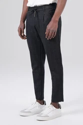 Miracle of Denim 5-Pocket Jeans Hank Chino Schwarz/Weiß/Grau/Hellgrau