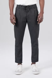 Miracle of Denim 5-Pocket Jeans Hank Chino Cargo (1-tlg) Schwarz/Hellgrau/Grau/Weiß