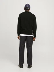Jack & Jones Strickpullover Poloshirt Regular Fit 