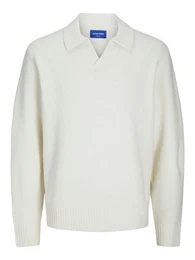 Strickpullover Poloshirt - Regular Fit
