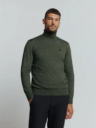 Strickpullover Rollkragenpullover - Regular Fit