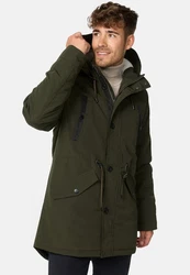 Indicode Winterjacke INBenicio Dunkelgrün/Grün