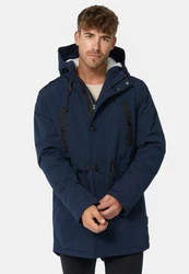 Indicode Winterjacke INBenicio Dunkelblau/Blau
