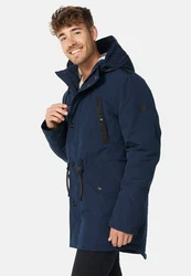 Indicode Winterjacke INBenicio Dunkelblau/Blau
