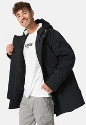 Indicode Winterjacke INBenicio Dunkelblau/Schwarz
