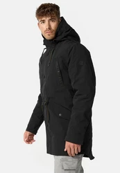 Indicode Winterjacke INBenicio Dunkelblau/Schwarz