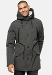 Indicode Winterjacke INBenicio Dunkelgrau/Grau/Dunkelgrün
