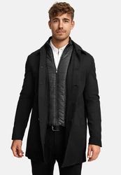 Indicode Kurzmantel INBenyome Schwarz