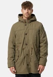 Indicode Winterjacke Barge Dunkelgrün/Khaki/Grün
