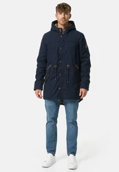 Indicode Winterjacke Barge Dunkelblau/Hellblau/Blau