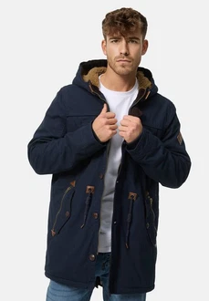 Indicode Winterjacke Barge Dunkelblau/Hellblau/Blau