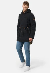 Indicode Winterjacke Barge Dunkelgrün/Khaki/Schwarz/Dunkelgrau