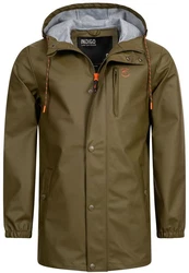 Indicode Winterjacke Malmoe Dunkelgrün/Khaki/Grün