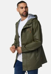 Indicode Winterjacke Malmoe Dunkelgrün/Khaki/Grün