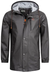 Indicode Winterjacke Malmoe Dunkelgrau/Grau