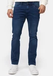 Indicode Herren INCoil Jeanshose aus Super-Stretch Denim Blau/Dunkelblau
