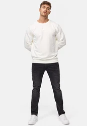 Indicode Herren INCoil Jeanshose aus Super-Stretch Denim Dunkelgrau/Schwarz/Grau