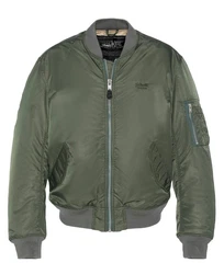 Schott NYC Bomberjacke Macampsrs Dunkelgrün