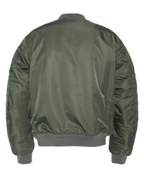 Schott NYC Bomberjacke Macampsrs Dunkelgrün