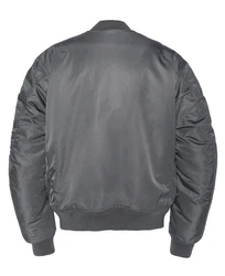 Schott NYC Bomberjacke Macampsrs Blau/Grau/Dunkelgrau/Dunkelblau