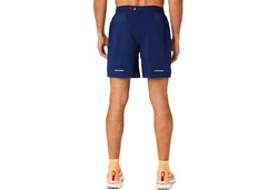 Asics Laufhose Road 2-in-1 Shorts Dunkelblau/Blau/Hellblau