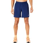 Asics Laufhose Road 2-in-1 Shorts Dunkelblau/Blau/Hellblau