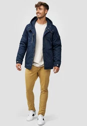 Indicode Winterjacke Elmhurts Blau/Dunkelblau/Hellblau