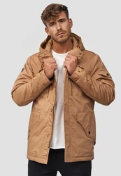 Indicode Winterjacke Elmhurts Braun/Beige/Khaki