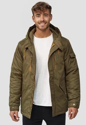 Indicode Winterjacke Elmhurts Dunkelgrün/Khaki