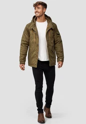 Indicode Winterjacke Elmhurts Dunkelgrün/Khaki