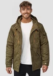 Indicode Winterjacke Elmhurts Dunkelgrün/Khaki