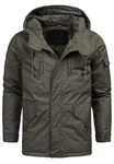 Indicode Winterjacke Elmhurts Dunkelgrün/Khaki