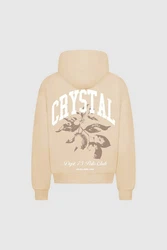 Crystal Paris Kapuzenpullover Polo Club Braun/Khaki/Lila/Beige