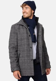 Wollmantel Brittany mit wattierter Innenjacke und Zippertaschen